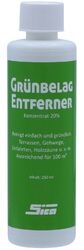 SICA Grünbelagentferner 250ml, Konzentrat 20%, Algenentferner, Moosentferner