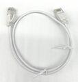 Patchkabel Slim 0,5m CAT6 RJ45 Netzwerkkabel Ethernet LAN Kabel sehr dünn schmal