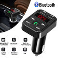 FM Transmitter Auto Kfz Radio Bluetooth 5.0 Adapter Dual USB Ladegerät für Handy