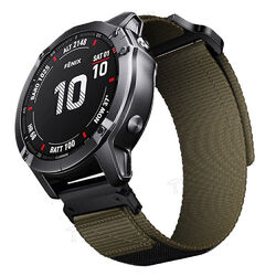 DE Nylon Armband Quickfit Für Garmin Fenix 7X 7 Solar 6 6X Pro 5 5X Plus Epix 2