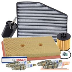 INSPEKTIONSPAKET SET D FÜR AUDI A3 8P VW GOLF 5 TOURAN 1T 1.6 FSI# # # INKL. ÖLABLASS-SCHRAUBE MIT DICHTRING # # #