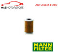 MOTOR ÖLFILTER MANN-FILTER H 929 X P FÜR PUCH G-MODELL 280 GE 2.7L 110KW