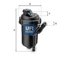 UFI Kraftstofffilter 55.116.00 für OPEL SUZUKI