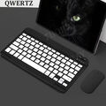 QWERTZ Bluetooth Tastatur Maus für Samsung Galaxy Tab S9 FE S8 S7 S6 Lite A8 A9+