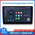 Für Fiat Ducato Peugeot Boxer Citroen Android13.0 Autoradio GPS NAVI BT SWC DAB+