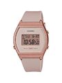 Casio Timeless Collection Armbanduhr Resin rosa Datum Digital LW-204-4AEF