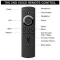 DHL L5B83H Ersatz Sprachfernbedienung für Amazon Fire TV Stick 2nd Gen, 4K, TD