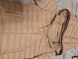 daunenjacke Damen von Tommy Hilfiger, leichte, Gr. 32, beige