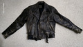 Herren Lederjacke aus echtem Leder Rindsleder 90´er Jacke Braun Vintage 1993