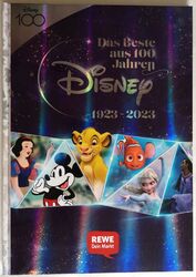 Rewe - Disney Das Beste aus 100 Jahren - 1923-2023 - Sammelalbum + 76 Sticker 