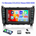 Für Mercedes Benz C/CLC Klasse W203 Autoradio Android 13 2+32G Apple Carplay GPS