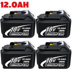 2x 18V 6000mAH Akku Für Makita BL1850 BL1830 LXT BL1860B Led Anzeige/Ladegerät