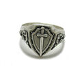 Sterling silber herren Ring Schwert massiv 925 punziert handgefertigt