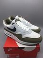 Nike Air Max 1 Medium Olive White Black EU 41 US 8 Olivgrün Weiß Schwarz Neu OVP