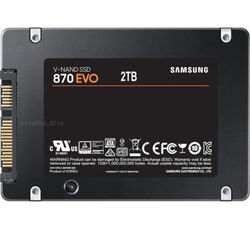 SAMSUNG SSD 870 EVO 2TB 1TB 500GB 250GB 2.5" SATA 3 Solid State Drive for laptop