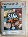 PS2-Spiel/Die Sims brechen aus/ Playstation Platinum m. Anleitung/Zust:sehr gut!