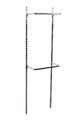 Rückwandsystem Ladeneinrichtung Kleiderständer Wandregal Regal-System 65 cm