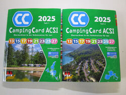 ACSI 2025 CampingCard Campingführer mit Ermäßigungskarte  ++ NEU + OVP ++