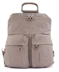 MANDARINA DUCK MD20 Backpack M Rucksack Tasche Taupe Beige Neu