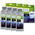 4x Philips CA6903/10 AquaClean Wasserfilter & 4x Philips Saeco Entkalker 250ml