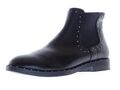 Buffalo Damen Biker Chelsea Boots Stiefel Stiefeletten Gr 41 Schwarz Leder