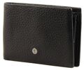 JOOP! Nestor Cross Grain 2 Card Wallet Geldbörse Schwarz Neu