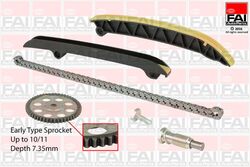 FAI AutoParts Steuerkettensatz TCK208NG für SKODA AUDI SEAT VW GOLF 6 Variant 3