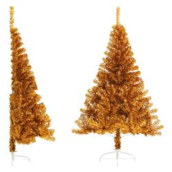 künstliche Halber-Weihnachtsbaum 120-240cm Tannenbaum Christbaum PVC mit Ständer