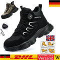 2025 Leichte Arbeitsschuhe Herren Sicherheitsschuhe Stahlkappe S3 Sport Sneaker-