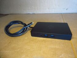 Dell WD15 K17A 5FDDV Thunderbolt USB HDMI VGA Mini DP 4K Docking Station NO PSU