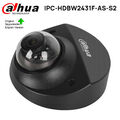 Dahua 4MP IP Kamera IR30 Starlight MIC IVS IP67 IK10 IPC-HDBW2431F-AS-S2 schwarz