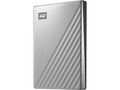 WD My Passport Ultra 2TB Silver USB-C/USB3.0 HDD 6,4cm 2,5Zoll Metal finish RTL