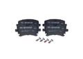Bosch Bremsbelagsatz Scheibenbremse für Bentley 2009-2013 Hinten 0986494889