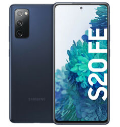 Samsung Galaxy S20 FE 4G DualSim 128 GB LTE Android Handy Smartphone WLAN  blauSiegel zur Ansicht geöffnet. Ware NEU unbenutzt in OVP.