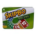 Mattel Skip Bo Deluxe in Metalldose Kartenspiel L3671 für die Familie Reisespiel