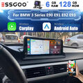 Carplay Autoradio Android 13 GPS WIFI BT FM 128G KAM Für BMW 3er E90 E91 E92 E93