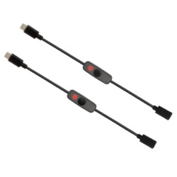 Netzschalter USB Typ C mit Kontrollleuchte Stecker auf Buchse USB-C VerläNg7921