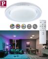 Paulmann LED Deckenleuchte Rainbow RGBW Tunable Dimmbar 2650lm Ø 380mm Chrom