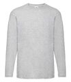 Fruit of the Loom Longsleeve Valueweight Langarmshirt Long Sleeve T-Shirt Herren