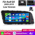 8.8" Android 13 Autoradio CarPlay 8-Kern 64GB GPS Navi Für Audi Q5 8R 2009-2016