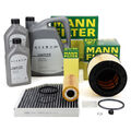 MANN Filterset 7L ORIGINAL 0W30 Motoröl für AUDI A4 B8 A5 Q5 8R 3.0 TFSI 3.2 FSI