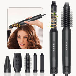 5-in-1  Air styler Warmluftbürste Set Haarstyler Set Negativ Ionen Hairstyler
