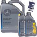 7L ORIGINAL OE 5W40 für MERCEDES SYNTHETIC MOTORÖL ÖL 229.5 + ÖLZETTEL