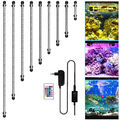 18-112cm LED Aquarium Schildkröten Beleuchtung Fisch Tank RGB Mondlicht