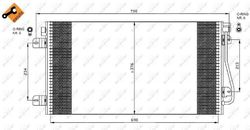 NRF Kondensator Klimaanlage Klimakondensator Klimakühler EASY FIT 35484