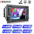 4+64G Für Audi A4 8E 8H B6 B7 2000-2009 Android 13 Autoradio GPS Navi WIFI BT FM