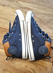 Converse All Star Tayler, Street Mid Sneaker, Gr.42 Dunkelblau Unisex (165390F)