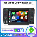 Für SKoda Octavia II MK2 2004-2013 Carplay Android13 Autoradio GPS NAVI SWC WIFI