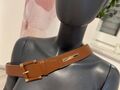 Damen Gürtel  v. STEVE MADDEN Cognac Braun Gold Gr. XL 105 cm NEU