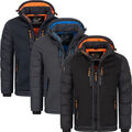 Geographical Norway Warme Herren Winter Jacke Steppjacke Parka SKI Outdoor